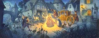 art print - TOUCHED BY MAGIC By Scott Gustafson (Fairy Tales)