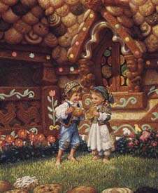 art print - HANSEL AND GRETEL By Scott Gustafson (Fairy Tales)