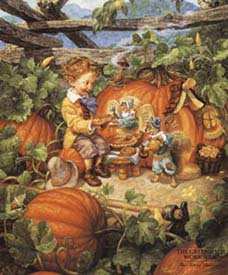 art print - PETER, PETER, PUMPKIN EATER By Scott Gustafson (Fairy Tales)