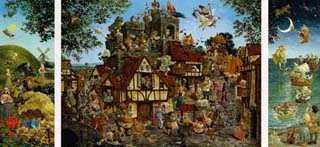 art print - RHYMES & REASONS By James C. Christensen (Fairy Tale)